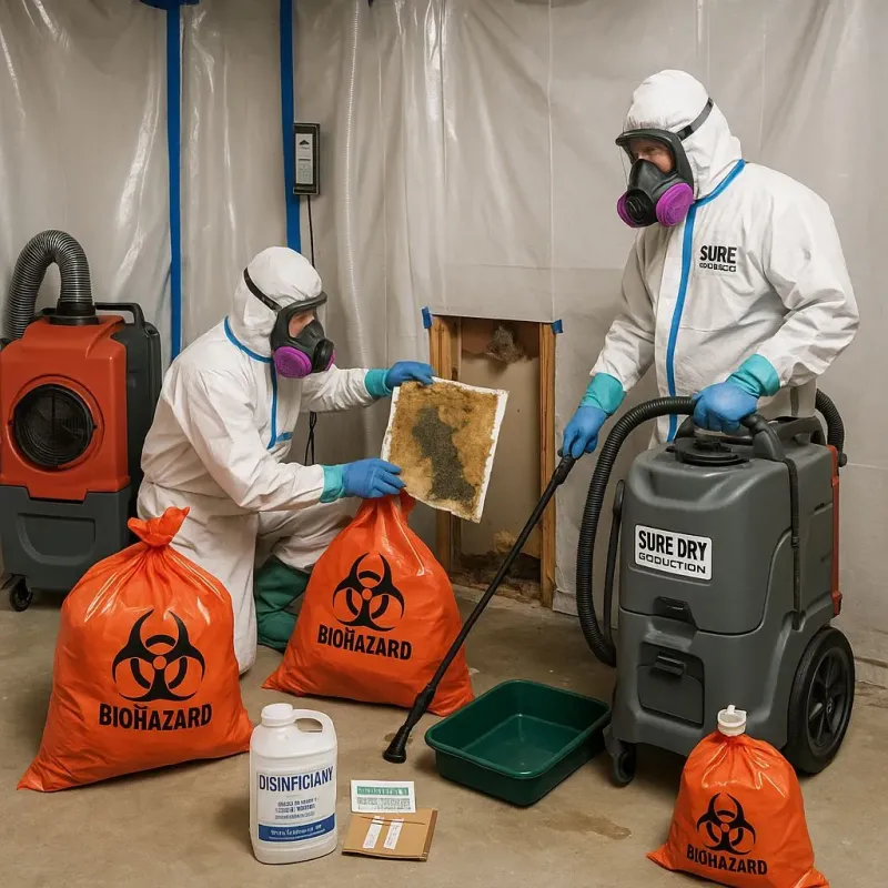 Contaminated Water Handling Protocols process in Braintree, MA