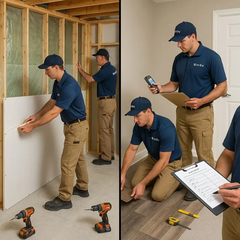 Repairs and Reconstruction process in Braintree, MA